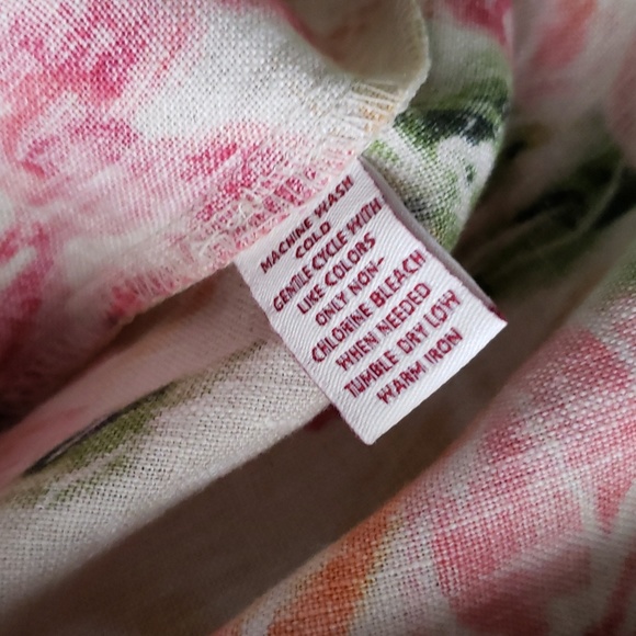 JM COLLECTION Linen Blouse Jacket - Picture 11 of 11